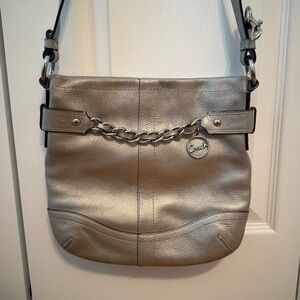 Coach Chain Duffle in Champagne